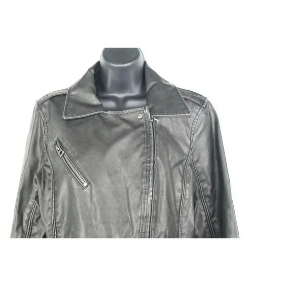 ladies LUCKY BRAND Leather Jacket size S - Picture 2 of 11